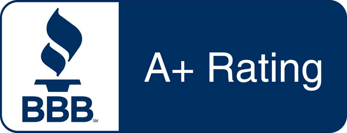 Better Business Bureau A+ Rating