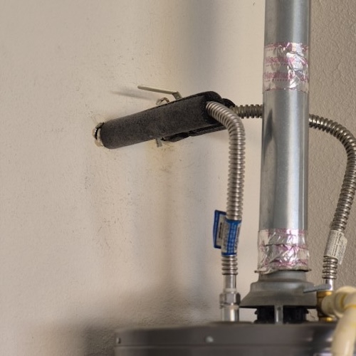 Professional water heater flushing service by Staggs Plumbing