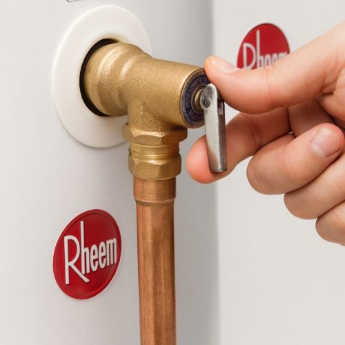 Professional water heater flushing service by Staggs Plumbing