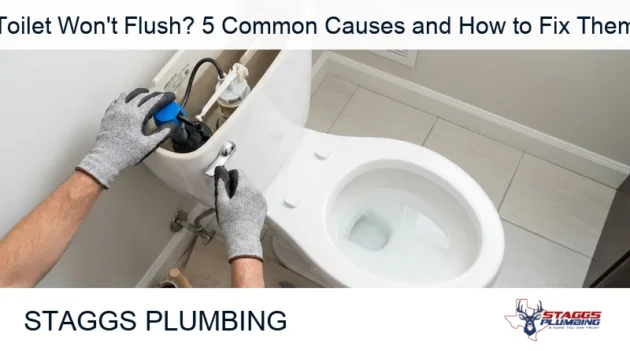 Toilet Won’t Flush? 5 Common Causes and How to Fix Them