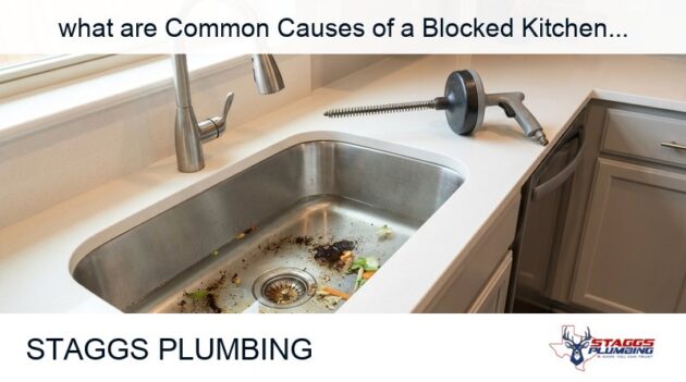 Common Causes of a Blocked Kitchen Sink Drain in Plano, TX