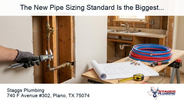 New Pipe Sizing Standard and 2024 Plumbing Code Changes