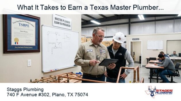 What It Takes to Earn a Texas Master Plumber License in 2026