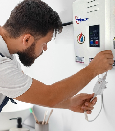 Tankless water heater repair — error codes and ignition faults