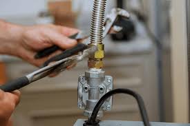 Staggs Plumbing technician performing gas line work in North Texas